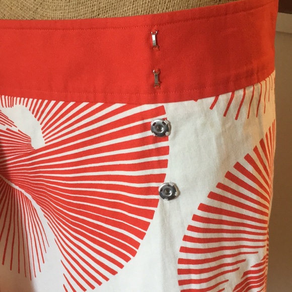 DVF Cotton wrap skirt Size 8 - Picture 4 of 8